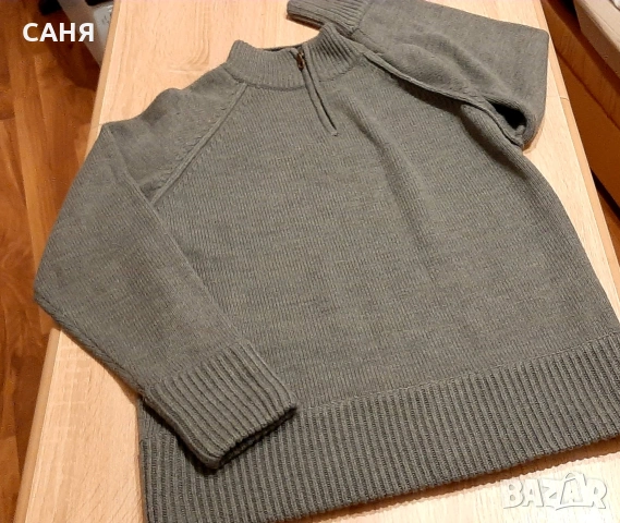 Дебел,стегнат пуловерS-M, снимка 2 - Пуловери - 53121984