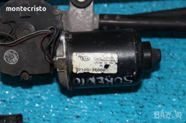 Механизъм моторче чистачки Kia Sorento (2002-2009г.) мотор / 98100-3E000 / 981003E000 / Соренто, снимка 4 - Части - 40211568