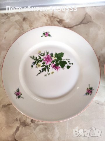 Порцеланови чинии плитки /дълбоки 7 броя, снимка 2 - Чинии - 42445705