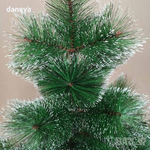 4203 Изкуствена коледна елха със заскрежени връхчета, 90см, снимка 4 - Декорация за дома - 42669964