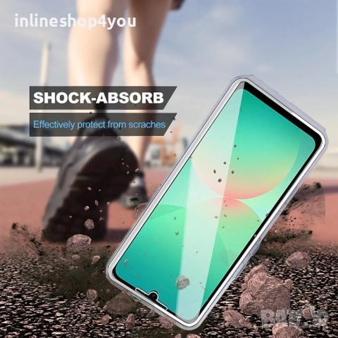 Прозрачен 360° Градуса Кейс Samsung Galaxy A26, снимка 3 - Калъфи, кейсове - 52647427