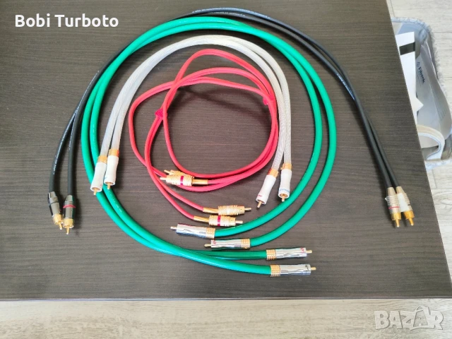 Аудио кабели RCA to RCA, Roxtone, McIntosh , снимка 5 - Друга електроника - 50592965