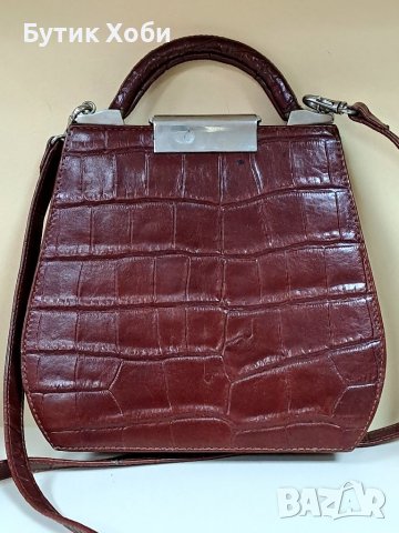Винтидж чанта от естествена кожа  Nina Ricci, снимка 3 - Чанти - 40336148