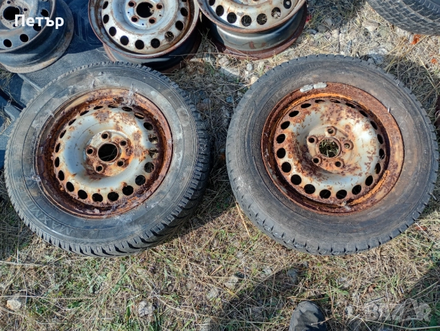 2 броя железни джанти 16ски фолцваген транспортер Т5 Т6 7HO601027C