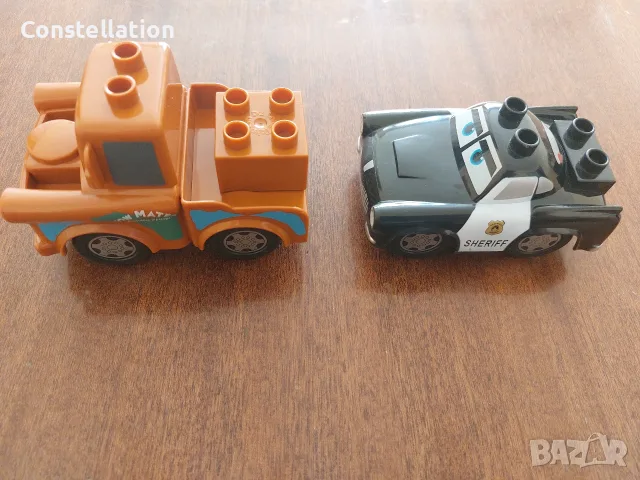 Играчки Disney Cars (Колите) - Mater (Матю) и Sheriff, снимка 3 - Коли, камиони, мотори, писти - 56012595