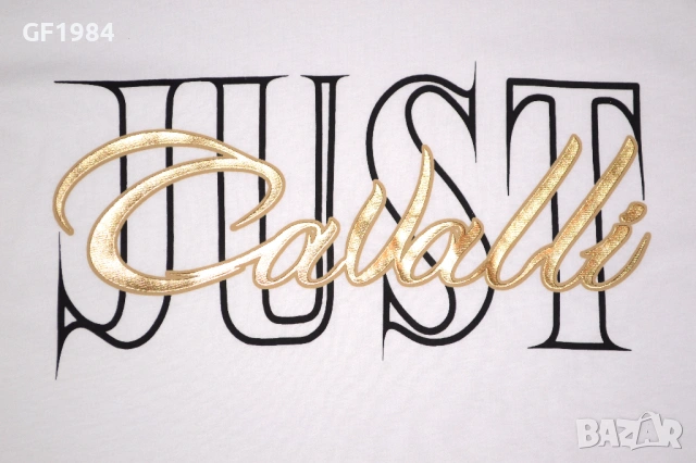 Just Cavalli - мъжка тениска, размер XXL (regular fit) , снимка 3 - Тениски - 54011302