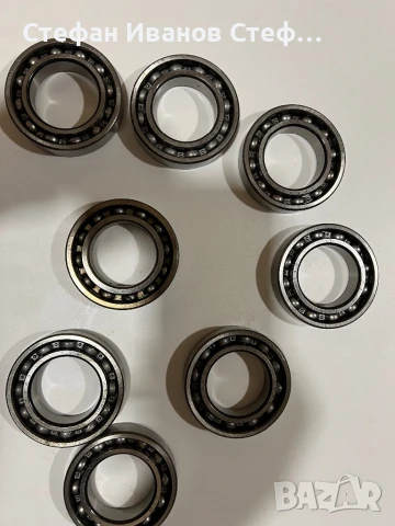 Сачмени едноредови лагери, снимка 2 - Резервни части за машини - 50824804