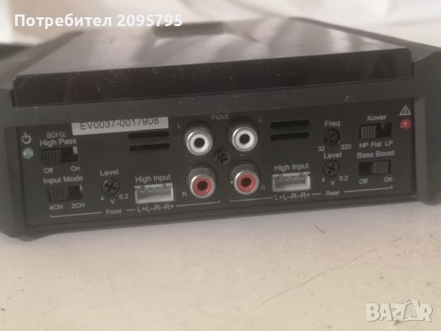jbl gx-a604 автомобилен усилвател, снимка 2 - Ресийвъри, усилватели, смесителни пултове - 52476455