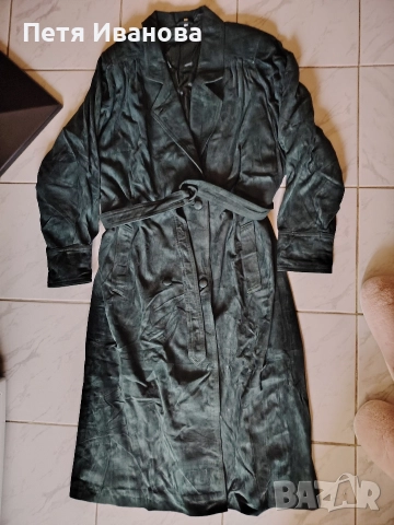 манто от естествена кожа 