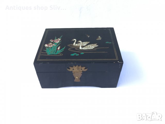 Винтидж колекционерска кутия за бижута №0887