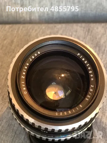 Обектив Carl Zeiss Jena Flektogon 2.8/35, снимка 6 - Обективи и филтри - 56246604