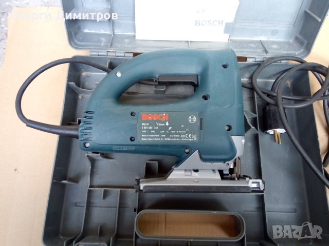 зеге BOSCH GST100BСE - професионално, 1998Г. Швейцария, отлично и малко съвети от опит, снимка 2 - Други инструменти - 30804685