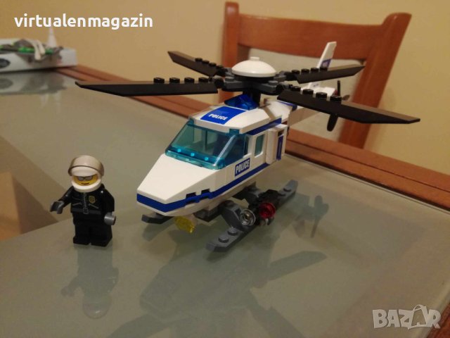 Конструктор Лего - модел LEGO Police 7741 - Полицейски хеликоптер