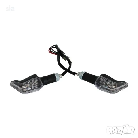 Комплект Диодни мигачи за мотор, 12V, 2 бр, снимка 3 - Аксесоари и консумативи - 49053088