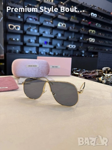 Очила + висок клас калъф + на марката кутия + сертификат + кърпичка miu miu Burberry tom ford , снимка 7 - Слънчеви и диоптрични очила - 53927168