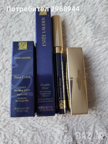 Estée Lauder спирала и червило– комплект, снимка 7 - Декоративна козметика - 52955919