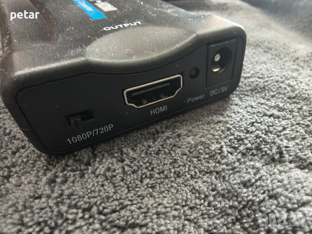видео конвертор scart-hdmi, снимка 2 - Друга електроника - 52626990