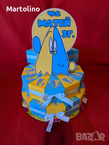 Картонена торта Олино