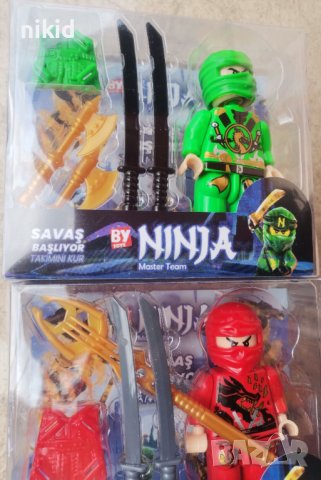 Нинджаго Ninjago Нинджа фигурка фигурки играчка за игра и украса торта, снимка 2 - Фигурки - 40420283