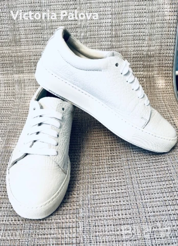 Лукс ACNE STUDIOS ADRIANA  Швеция маратонки естествена кожа, снимка 6 - Маратонки - 50963105