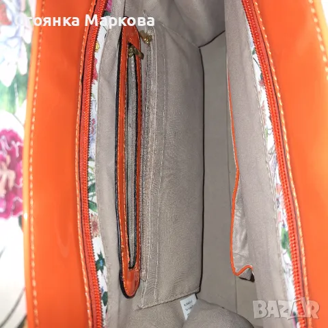 Нова чанта в оранжева разцветка, снимка 4 - Чанти - 47591834