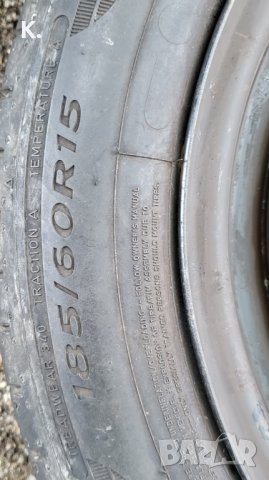 джанта с гума 15 цола,4×100, за hyundai,opel,renaut,vw и др. ., снимка 3 - Гуми и джанти - 40691101