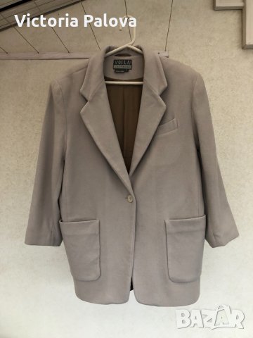 Италия,супер сако-палто VOLLA CACHMERE, снимка 9 - Сака - 31061393