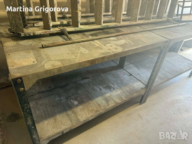 Метална работна маса, снимка 3 - Индустриална техника - 54199749