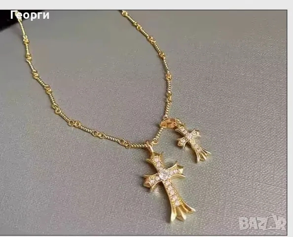 Chrome Hearts оригинален медальон колие, снимка 1