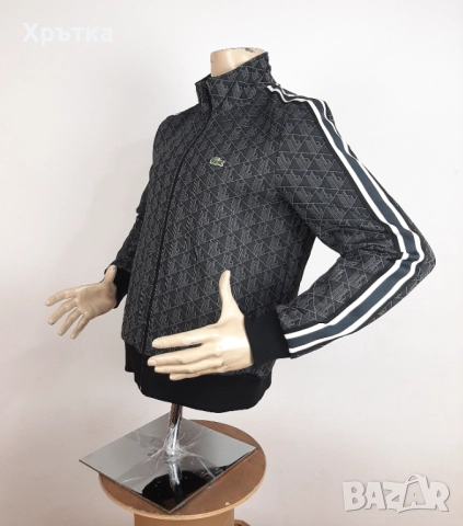 Lacoste Monogram Track Jacket - Оригинално мъжко горнище р-р M, L, снимка 4 - Спортни дрехи, екипи - 52238643