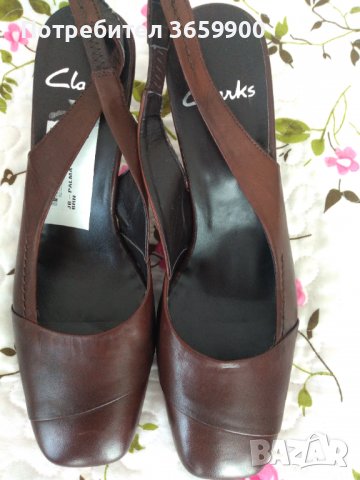 Обувки Clarks, размер 6.НОВИ, снимка 1 - Дамски обувки на ток - 39927126