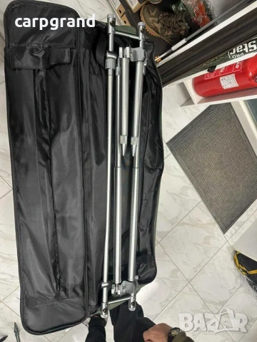 Шаранджийска стойка Kaida за 4 въдици, снимка 3 - Такъми - 54070235