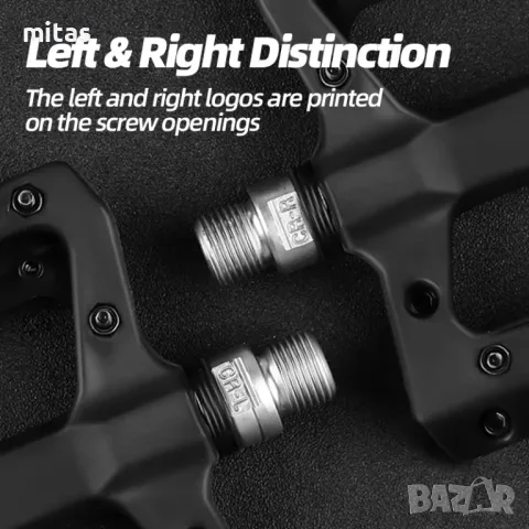 Композитни педали за велосипед, Машинни лагери, Пинове, Плоски, Цветни, снимка 8 - Части за велосипеди - 47752588