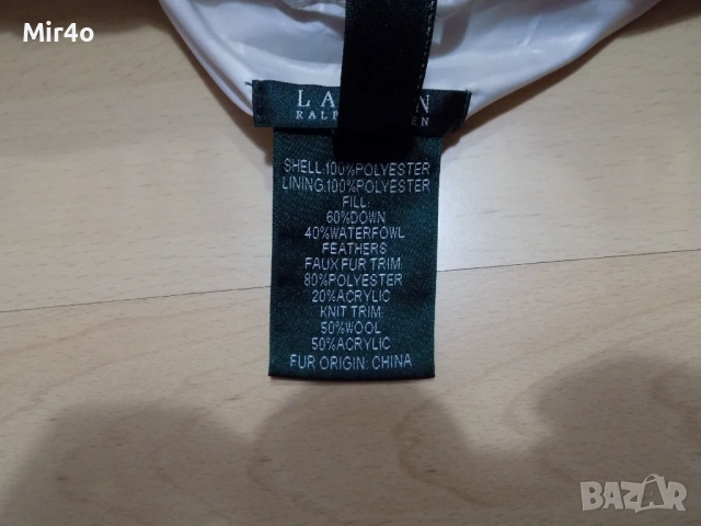 пухено яке polo ralph lauren пухенка парка горнище суичър худи блуза фанела зимно дамско оригинал L, снимка 9 - Якета - 50774893