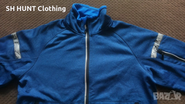 Snickers 8004 Fleece Work Jacket размер L работна горница W4-733, снимка 4 - Суичъри - 53048978
