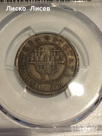 Германия Бавария Ротенбург 1792г. SP63, снимка 4 - Нумизматика и бонистика - 54289885