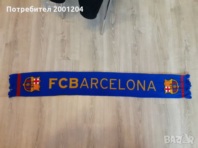 Футболен шал на Барселона - Barcelona, снимка 3 - Футбол - 31164566