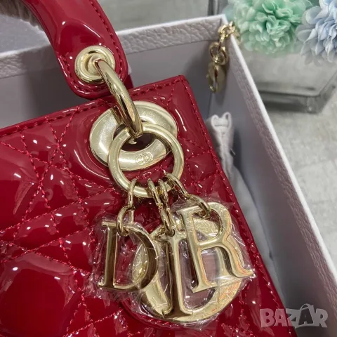 Christian Dior Lady Dior Mini – 20 см , снимка 2 - Чанти - 56467583