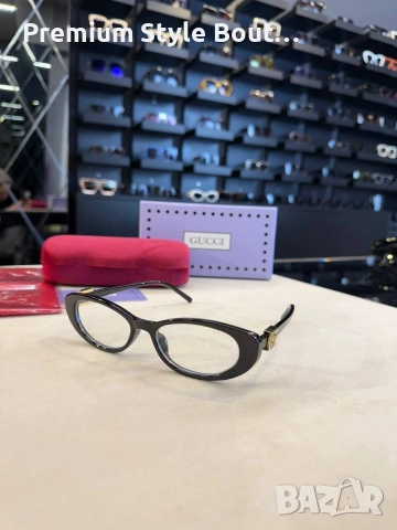 Очила + висок клас калъф + на марката кутия + сертификат + кърпичка Gucci carter miu miu , снимка 5 - Слънчеви и диоптрични очила - 54004785