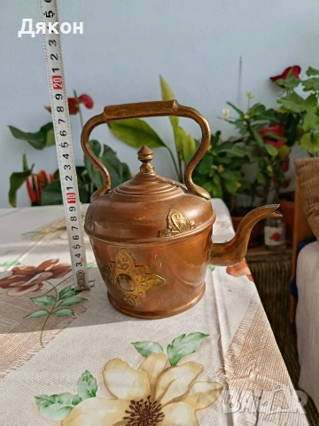 Френски чайник , снимка 2 - Антикварни и старинни предмети - 53922109