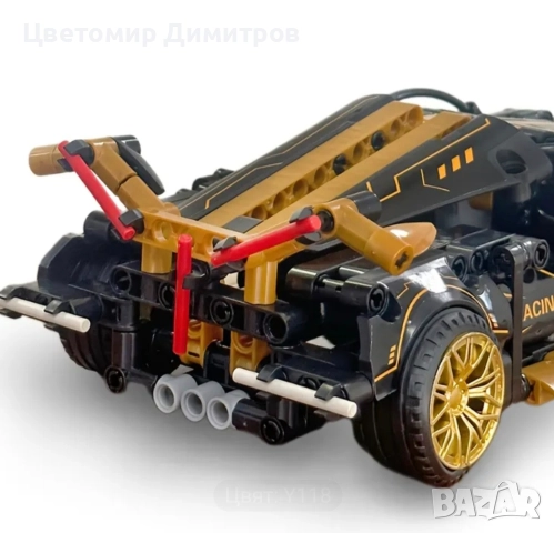 Спортна кола за сглобяване Lamborghini Lego, снимка 4 - Конструктори - 52640806
