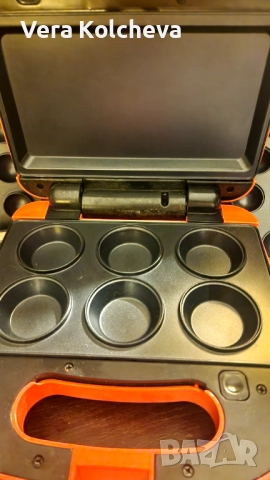 Уред за сладкиши 3 в 1 Tec Star, сменяеми плочи, 700 w,, снимка 6 - Гофретници - 52207552