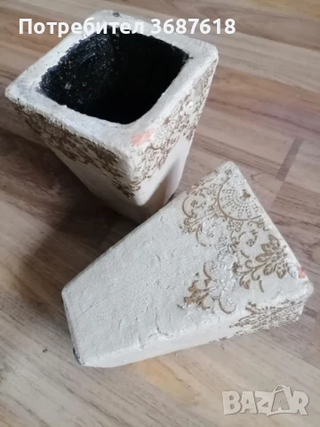 Стари саксии, снимка 2 - Декорация за дома - 51205431