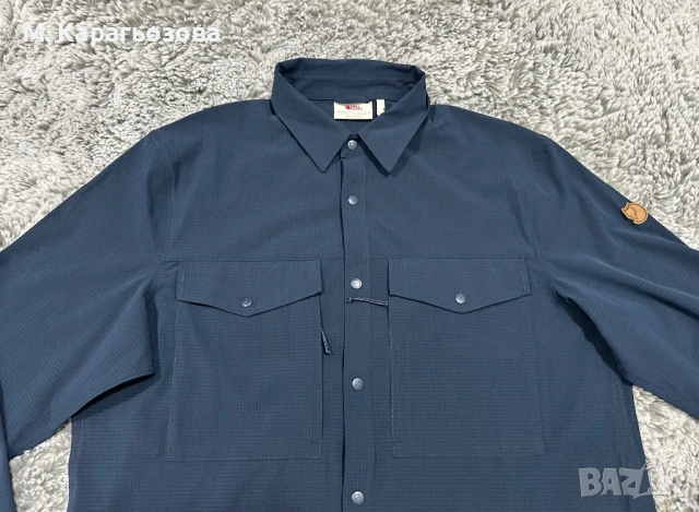 Нова! Fjällräven Abisko Trekking Shirt, Размер L, снимка 2 - Ризи - 54363580