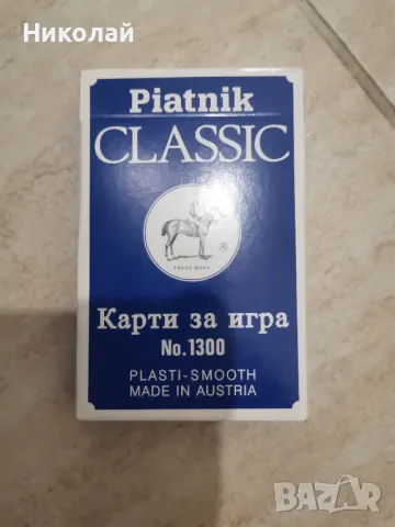 Нови карти за игра Piatnic classic № 1300 
