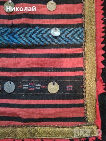 Старина бродирана престилка от народна носия, снимка 4 - Антикварни и старинни предмети - 42077584