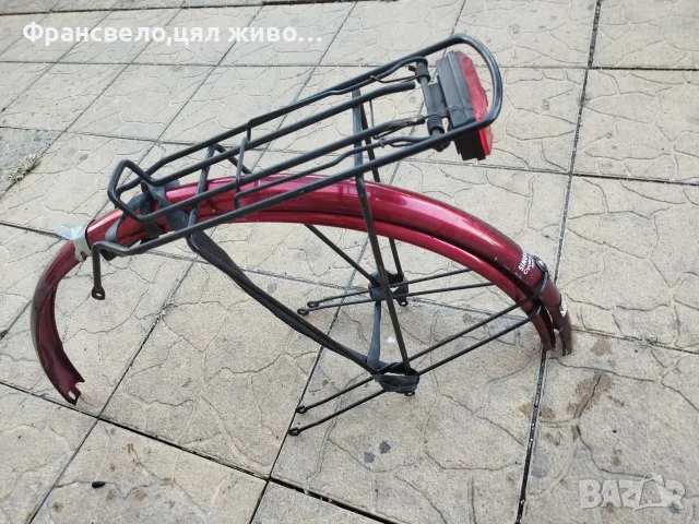 28 цола железни калници с багажник за велосипед колело 