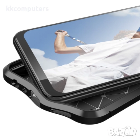 OPPO A54 5G / A74 5G / A93 5G Удароустойчив Litchi Skin Калъф и Протектор, снимка 6 - Калъфи, кейсове - 52977683