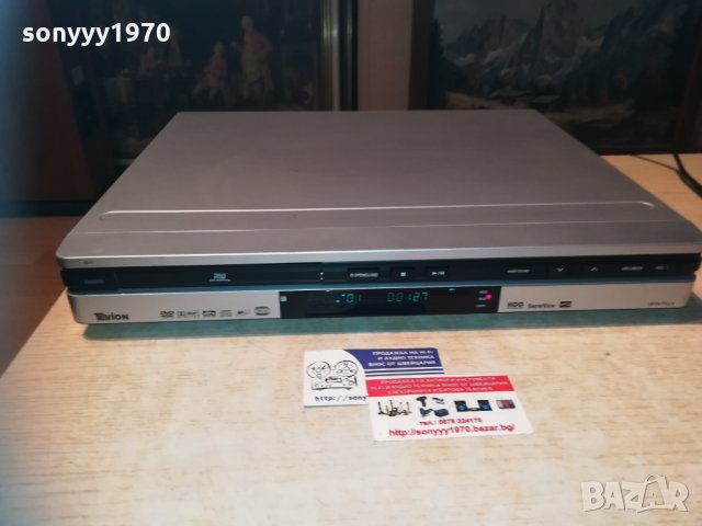 TEVION DRW-1605HDD HDD/DVD RECORDER-ВНОС GERMANY, снимка 10 - Плейъри, домашно кино, прожектори - 30261616