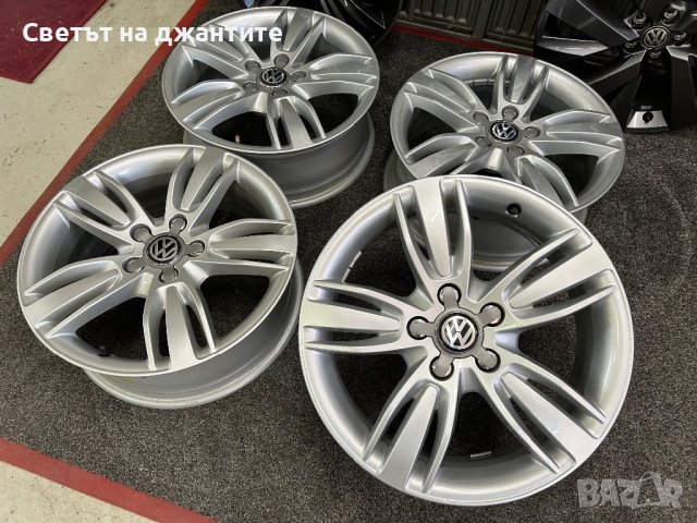 Джанти 17 Цола 5х112 VW Audi Оригинални , снимка 2 - Гуми и джанти - 40705644